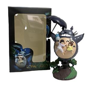 Paraguas de PVC para comercio transfronterizo, modelo de figura de <span class=keywords><strong>Totoro</strong></span> con diseño de escena cálida y adorable, adornos en caja, venta al por mayor directa de Japón - Product Image 1