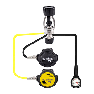HOTDIVE Juego de Regulador de <span class=keywords><strong>Buceo</strong></span> <span class=keywords><strong>para</strong></span> <span class=keywords><strong>Principiantes</strong></span>, Entrega Rápida, Desbalanceado, No Ajustable, Calidad Superior - Product Image 2