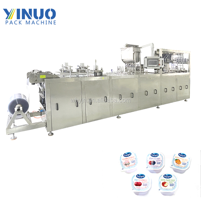 Automatic Juice Forming Cup Filling and Sealing Machine apple Orange Juice Package Machine for High-Volume Production