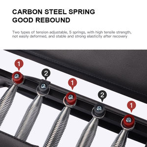 Cama plegable mejorada para <span class=keywords><strong>Pilates</strong></span>, reformadores, gimnasio en casa portátil con reposacabezas para fitness y pérdida de peso - Product Image 2