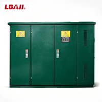 Transformateur immergé dans l'huile de style américain de 400 kVA 10 kV, monté sur socle, avec alimentation radiale, pour sous-station modulaire en acier laminé à froid