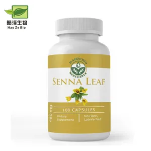 OEM/ODM Customization Label Senna Leaf Extract Senna Leaf Capsules Weight Loss Capsules