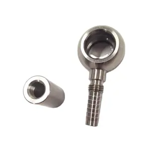 Professional factory custom stainless steel hydraulic banjo fitting