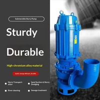 Pompa Lumpur Submersible Listrik Motor DC Kontrol Otomatis Penuh Pompa Hisap Pasir Hidrolik Angkat Tinggi Pengerukan Dasar Sungai OEM