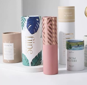 Custom Biodegradable Cardboard Lip Balm Tube, Wholesale Round Kraft <b>Paper</b> <b>Packaging</b> Container - Product Image 5