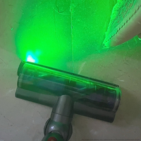 Aspirateur à poils de chien avec affichage de la poussière, lampe LED USB verte pour aspirateur, brosse pour sols et tapis, pièces détachées et accessoires