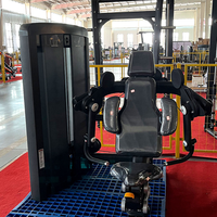 Machine de musculation commerciale réglable pour biceps, équipement de fitness pour salle de sport, machine de musculation assise à charge par broches, en acier pour la musculation