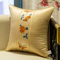 Housse de coussin brodée, taie d'oreiller pour canapé, décoration de la maison personnalisée