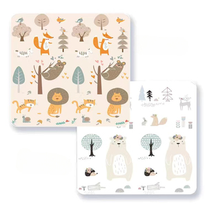Grand tapis de jeu pliable et imperméable pour bébé en <span class=keywords><strong>mousse</strong></span> écologique et non toxique à double face tapis de jeu pliable et coloré pour bébé - Product Image 6