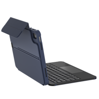Étui clavier OEM Plug & Play avec pavé tactile multi-touch, emplacement pour stylet, coque antichute pour iPad A16, certifié CE/FCC/RoHS