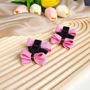 New Korean Dongdaemun <b>bow</b> hair <b>clip</b>, delicate princess hair <b>clip</b>, sweet and girly side <b>clip</b> for bangs. - Product Image 1