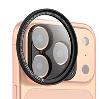 Kit de filtres magnétiques K&F Concept FA302 à 4 points Starlight en verre optique AGC pour téléphone, base de caméra à montage direct, 49 mm