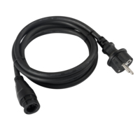 IP68 a prueba de agua OEM inyectado Betteri BC01 conector macho hembra Micro inversor Solar a UE Schuko AC extensión enchufe Cables de alimentación