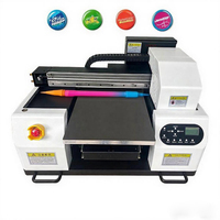 Impresora de Inyección de Tinta UV 3050 de Doble Cabezal de Impresión Premium - Máquina para Hacer Etiquetas y Pegatinas de Formato Pequeño