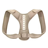 Ceinture de maintien dorsale respirante et réglable FSPG pour hommes et femmes avec soutien flexible et correction de posture