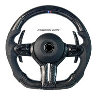 Volant sport en fibre de carbone avec écran LED pour BMW F80 F82 F10 F12 F13 F15 F16 F20 F22 F30 F31 F32 F33 F36 M3 M4 E90 E92 E93