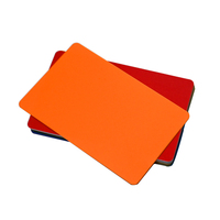 Carte d'accès RFID étanche en PVC 13,56 MHz, carte de visite vierge, options multi-puces, fabrication OEM ODM, vente en gros, approvisionnement en vrac