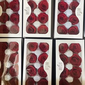 Fiori di Rosa Naturali Conservati Ecologici, Testa di Fiore 4-5cm Grado B, Lunga Durata, ETERNAL DIY per San Valentino - Product Image 3