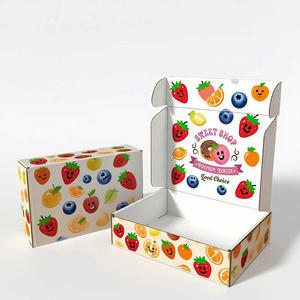 Venta Directa de Fábrica, Caja de Cartón Corrugado Personalizada, Caja de Correo Resistente <span class=keywords><strong>para</strong></span> Transportar Embalaje de Regalos - Product Image 3