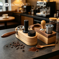 Outils de barista 2-en-1 de 51 mm, tamper à expresso à pression constante avec des fonctionnalités uniques pour perfectionner le café et le thé