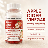 Kapsul ACV (Apple Cider Vinegar) Suplemen Diet Laris Manis 120 Kapsul Dukungan Kesehatan Harian untuk Manajemen Berat Badan