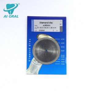 Disque de laboratoire diamanté double face électrique Ai-oral, épaisseur 0,3 mm, disque de coupe abrasif personnalisable pour laboratoire <span class=keywords><strong>dentaire</strong></span> - Product Image 2