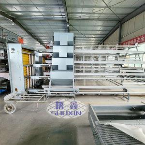 Hot Bán H Loại Mạ Kẽm Gà Đẻ 10000 Chim Tự Động Động Vật Pin Lồng Hai Lớp Gà Cho Gia Cầm Trang Trại - Product Image 6