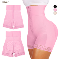 Logo personnalisé Ventre Contrôle Culotte Haute Compression Shaper Colombianas Butt Lifter Shaper Girdles Bbl Shorts Shaper