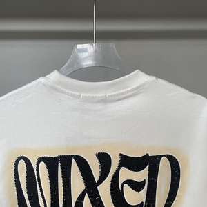 T-shirt da <span class=keywords><strong>uomo</strong></span> di lusso con motivo tatuaggio Cupido, abbigliamento firmato, personalizzabile, in tessuto pesante - Product Image 4