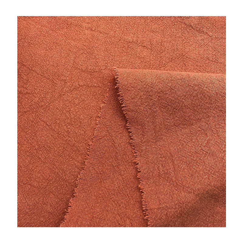 Новый продукт 30% лен 70% вискоза 220GSM тканые мыть жаккардовая ткань для рубашки льняная вискозная ткань