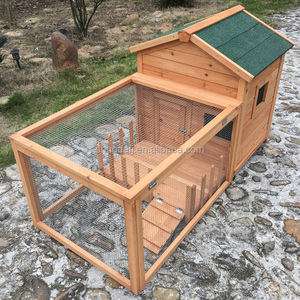 SDR025 Hot Sale Removable Wooden <b>Pet</b> House Animal Rabbit Hutch Outdoor Hideout - Product Image 2