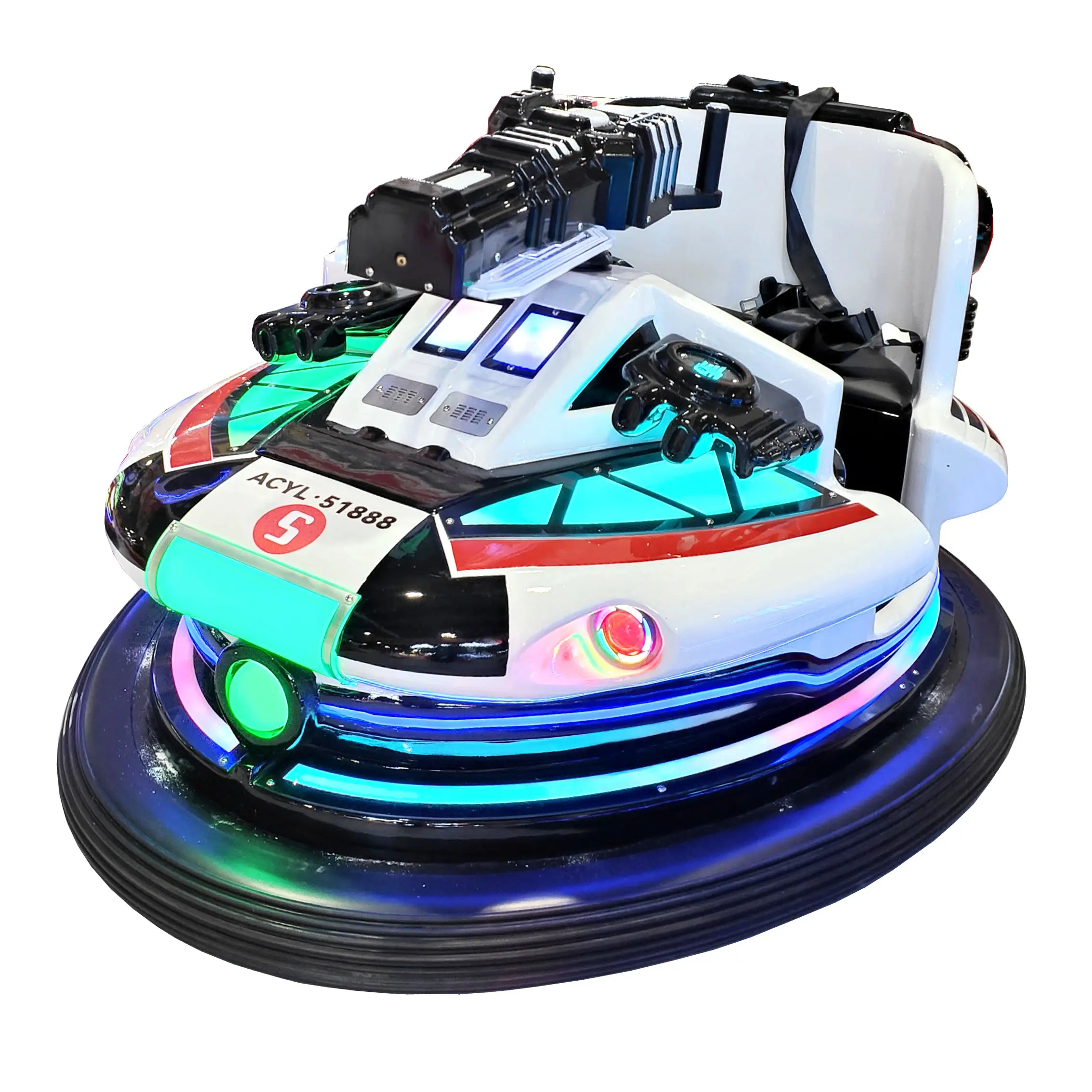 سيارة كهربائية ممتعة ومثيرة Anchi Galaxy Warship Battle لركوب السيارات والعاب الواقع الافتراضي للاطفال سيارات كهربائية بمحرك
