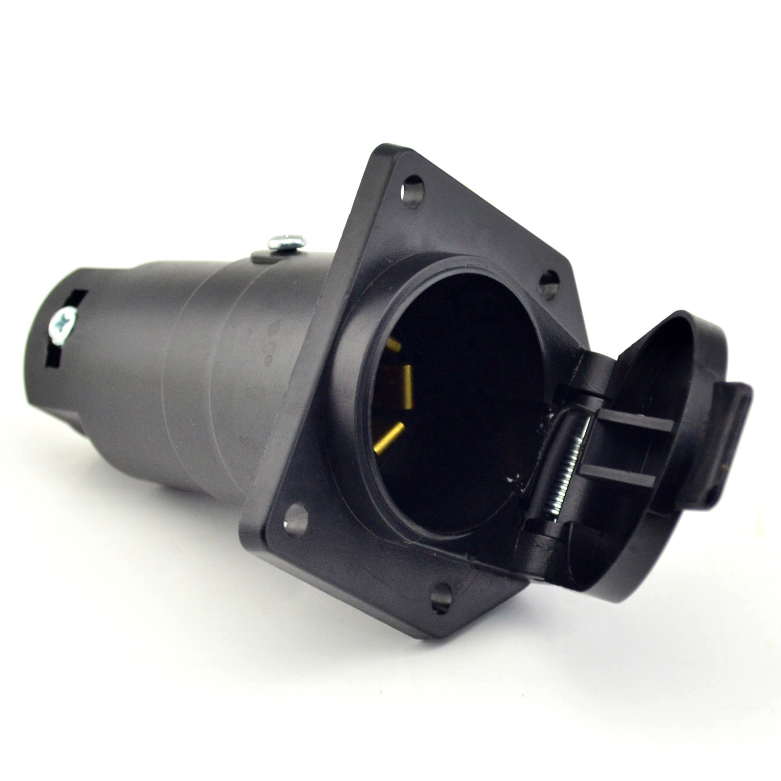 7-way Trailer Wiring RV Blade Wire Harness Trailer Parts Trailer Connector Towing Socket