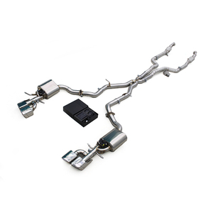 Système d'échappement Boska Catback avec collecteur pour Mercedes-Benz E63/E63S AMG W212 2008-2013, en acier inoxydable, pour la course - Product Image 1