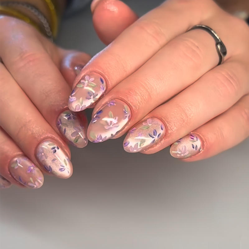 คิ้ว BZ1421สีม่วง Zhi