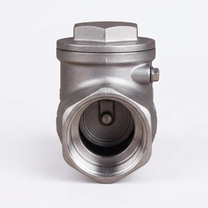 วาล์วกันกลับแบบสวิงอุตสาหกรรม CF8M 200 WOG สแตนเลสเกลียวใน NRV - Product Image 2