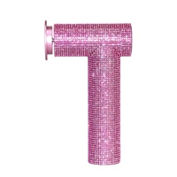Lime à pieds électrique automatique en acier inoxydable rose diamantée pour éliminer les peaux mortes