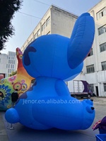 Poupée gonflable de dessin animé pour les fêtes et les anniversaires - avec lumières LED et options personnalisables