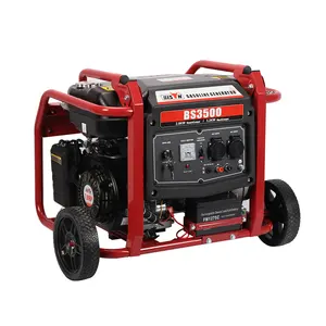 Bison 3kw 3kva 3000w Gasoline Power Generator Portable For Home Use With Low Noise