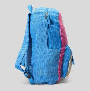 Casual Daypack Corduroy School Bag Personalized Corduroy <b>Backpack</b> Custom School Bag for Girl - Product Image 3