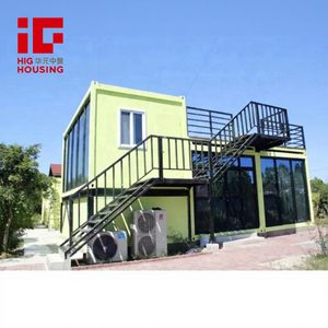 Casa Contenedor Desmontable con Estructura de Acero, Panel Sándwich, Edificio Modular, Hotel, Restaurante, Bar, Diseño Moderno - Product Image 1