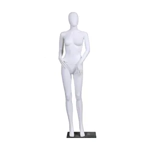 Groothandel Huid Witte Kleur Full-Body Vrouwelijke Mannequins Mode Staande Dummy Sexy Vrouwen Model Voor Kleding Ramen Display