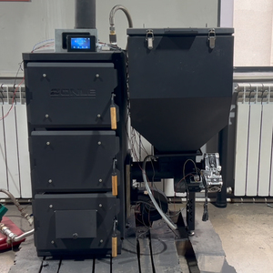 Stufa a <span class=keywords><strong>Carbone</strong></span> da Interno MG2501A 25kW per Edilizia Resistente con Grande Tramoggia da 210L, Stufe a Legna e Caminetti - Product Image 3