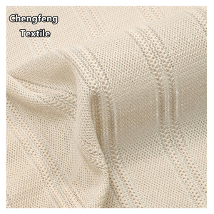 3015 # 100% <span class=keywords><strong>Polyester</strong></span> dệt kim vải thô kim rỗng Jacquard lưới cho phụ nữ váy chống nắng áo khoác ngoài - Product Image 5