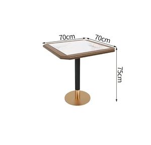 Juego de comedor de cuero de alta calidad, diseño moderno, restaurante, Hotel, hogar, Bar, uso, muebles comerciales duraderos - Product Image 4