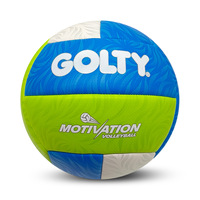 Ballon de volley-ball GOLTY VM-1014 taille 5, poids 260-280g et circonférence 650-670mm, personnalisé, en TPU, cousu à la machine, pour intérieur et extérieur