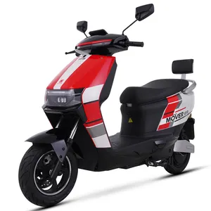 2023 LVJU KINGTOUR hareketlilik 1800W elektrikli motorlu Scooter 2 tekerlekli yetişkin kurşun asit piller elektrikli motosiklet yüksek performans