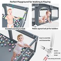 2025 Offre Spéciale Portable clôture de sécurité enfants amovible pas cher jouer cour stylo bébé aire de jeux parc pour enfants
