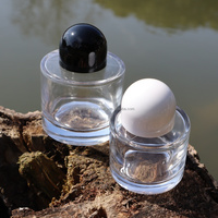 Flacons de parfum en verre transparent de haute qualité, forme cylindrique, côtés lisses, bouchon pulvérisateur, impression sérigraphique, diffuseur à bâtonnets, MOQ 100 pièces