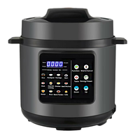 Cuisinière à pression électrique de luxe de haute qualité 6L, marmite électrique multifonction 6 litres pour la maison, grande cuisinière à pression intelligente